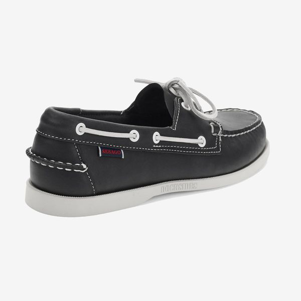 dockside portland leather boat shoe