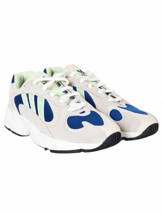 mens adidas yung 1 trainers blue
