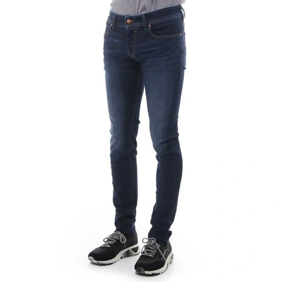 Diesel Sleenker 084ri Long Leg Skinny Jeans In Blue | ModeSens