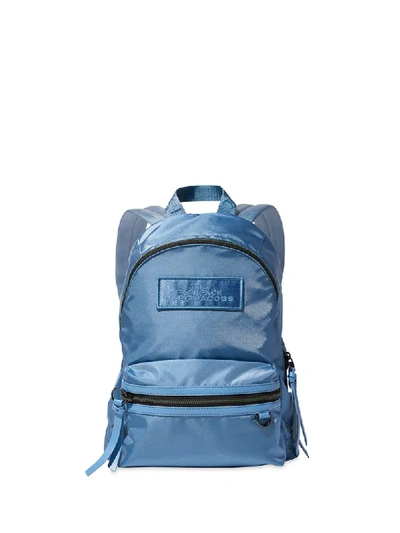Shop Marc Jacobs The Medium Dtm Backpack In Blue