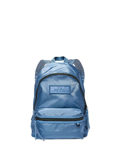 Shop Marc Jacobs The Large Dtm Backpack In Blue