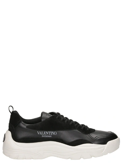 Shop Valentino Gumboy Shoes In Black