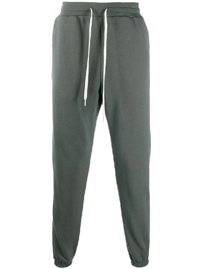 Shop John Elliott La Drawstring-waist Track Pants In Grey