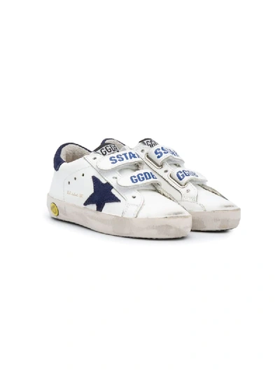 Shop Golden Goose Low-top Star Sneakers In White