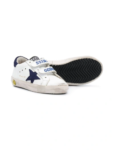 Shop Golden Goose Low-top Star Sneakers In White