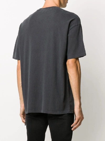 Shop Ksubi Dollar-print Cotton T-shirt In Black