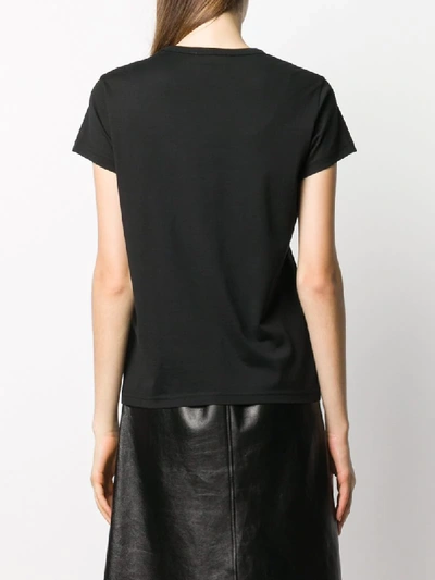 Shop Givenchy Graphic-print T-shirt In Black