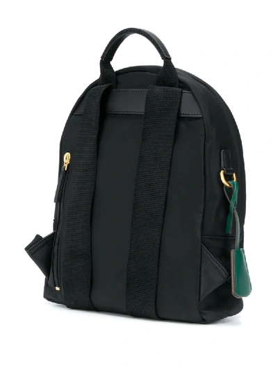 Shop Tory Burch Branded Backpack In Black