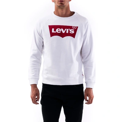 Shop Levi's Cotton Sweater In White