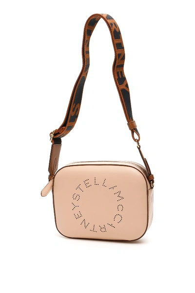 Shop Stella Mccartney Stella Logo Minibag In Blush