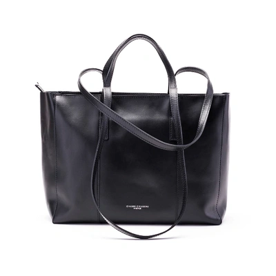 Shop Gianni Chiarini Leather Bag In Black