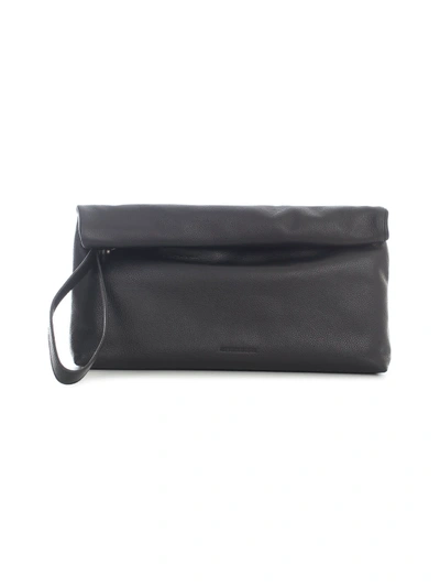 Shop Ann Demeulemeester Arta Folded Clutch Bum Bag In Black