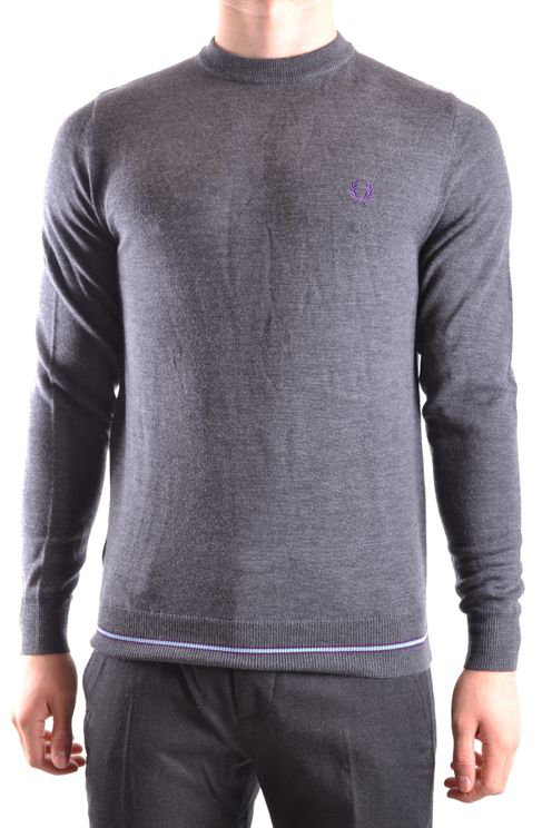 fred perry grey sweater