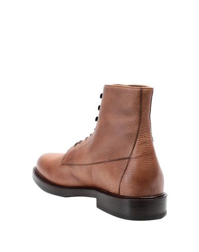 Shop Brunello Cucinelli Ankle Boots In Tan