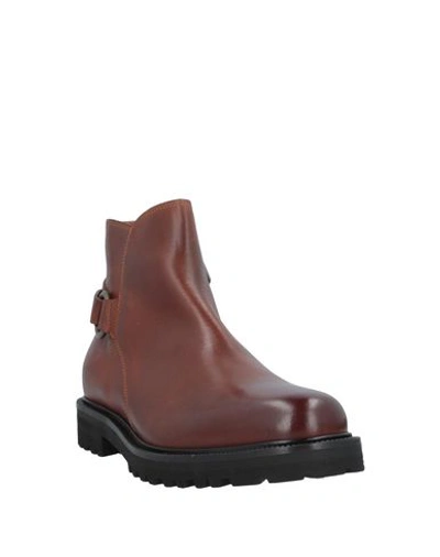 Shop Brunello Cucinelli Ankle Boots In Brown