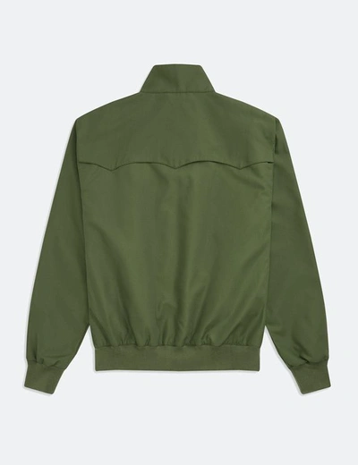 Fred Perry Re-issues Harrington Jacket (made In Uk) - Olive Green | ModeSens