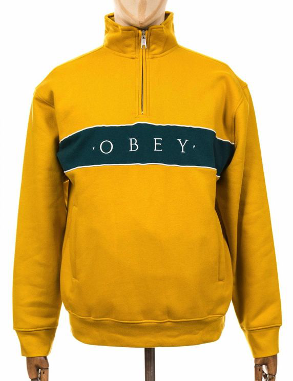 yellow obey sweatshirt