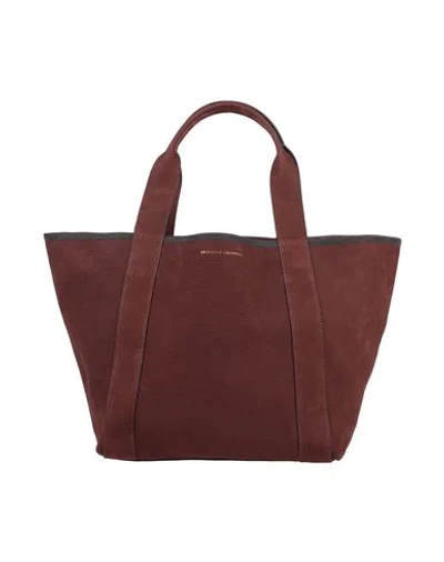 Shop Brunello Cucinelli Handbag In Brown