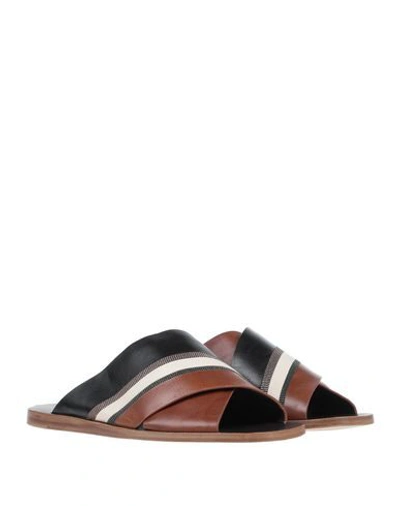 Shop Brunello Cucinelli Sandals In Brown