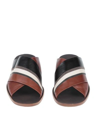 Shop Brunello Cucinelli Sandals In Brown