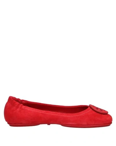 Shop Tory Burch Ballet Flats In Red