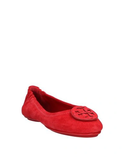 Shop Tory Burch Ballet Flats In Red