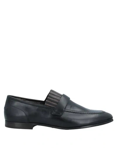 Shop Brunello Cucinelli Loafers In Black