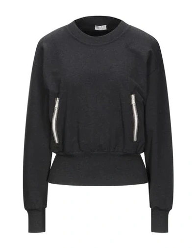 Shop Brunello Cucinelli Sweatshirt In Steel Grey