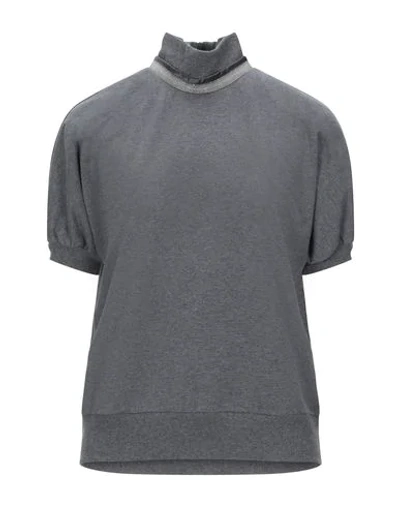 Shop Brunello Cucinelli Sweatshirts In Grey