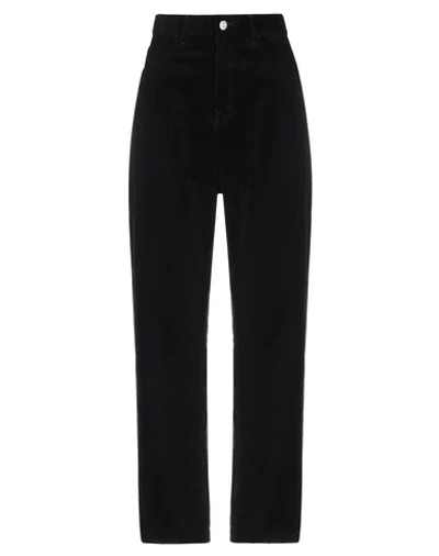 Shop Carhartt Casual Pants In Black