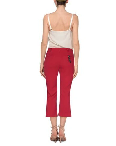 Shop The Editor Casual Pants In Red