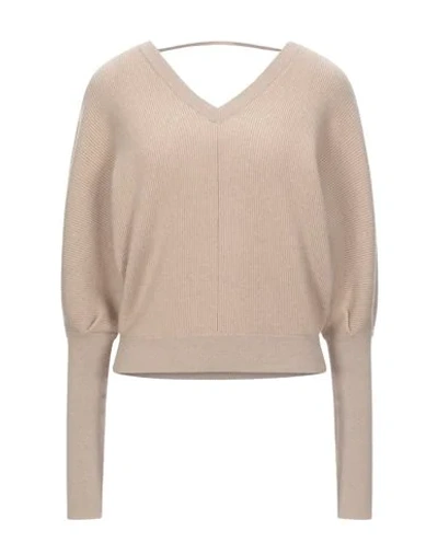 Brunello Cucinelli Sweaters In Beige