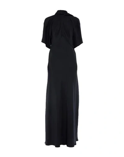 Shop Victoria Beckham Long Dress In Black
