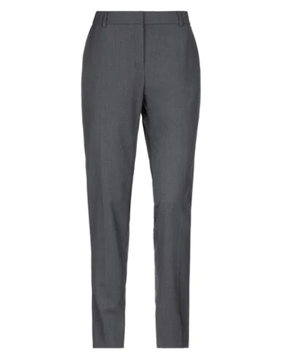 Shop Incotex Casual Pants In Lead