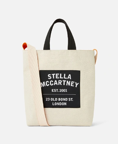 Shop Stella Mccartney 23 Obs Tote Bag In Beige