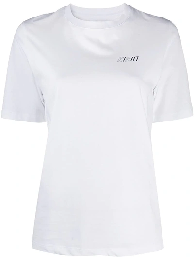 Shop Kirin Logo T-shirt In White