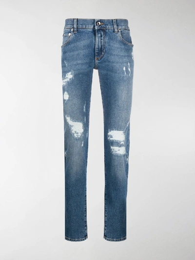 Shop Dolce & Gabbana Skinny-fit Jeans In Blue