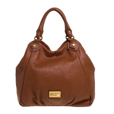 Pre-owned Marc By Marc Jacobs Brown Leather Classic Q Francesca Shoulder Bag