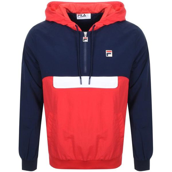 fila red white and blue jacket