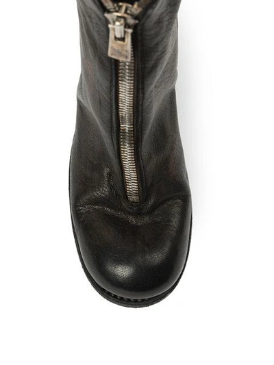 Shop Guidi Front Zip Boots