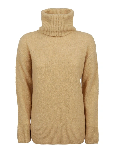 Shop Kenzo Wool And Recycled Cashmere Sweater In Beige