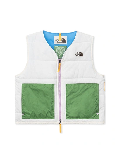 Pre-owned The North Face  X Brain Dead 68 Sierra Vest Vintage White