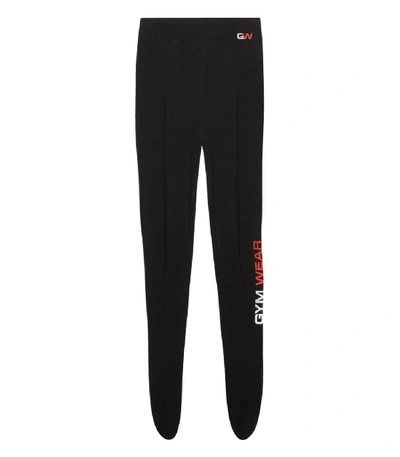 Shop Balenciaga Gym Wear Leggings In Black