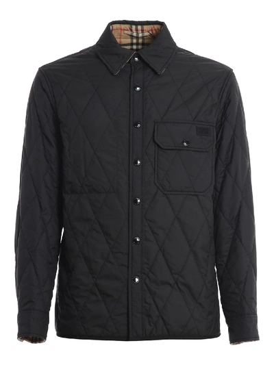 Shop Burberry Cresswell Jacket In Black