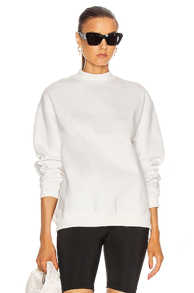 Shop Atoir Crew Neck Jumper In White