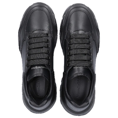 Shop Alexander Mcqueen Low-top Sneakers Court In Black