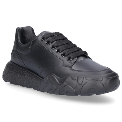 Shop Alexander Mcqueen Low-top Sneakers Court In Black
