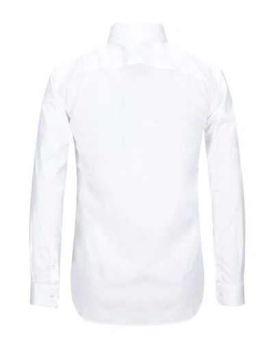 Shop Burberry Shirts In White