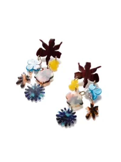 Shop Lele Sadoughi Women's Wildflower Bouquet Earrings In Neutral