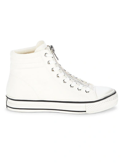 Ash Grant Zippered High-top Sneakers In Black | ModeSens